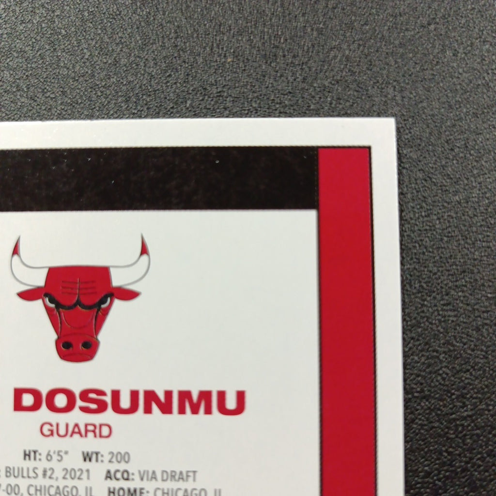 2025-26 Topps Basketball Card Ayo Dosunmu Silver Foil 45th Anniversary