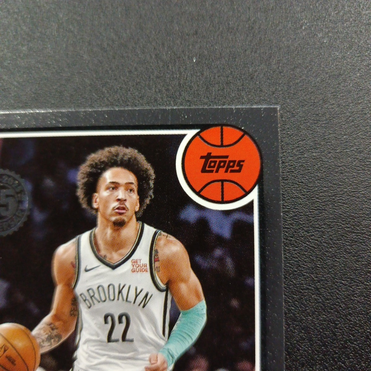 2025-26 Topps Basketball Card Jalen Wilson Silver Foil 45th Anniversary