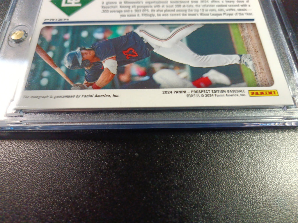 Twins Rookie Autograph Luke Keaschall Prospect Rare Baseball Card 