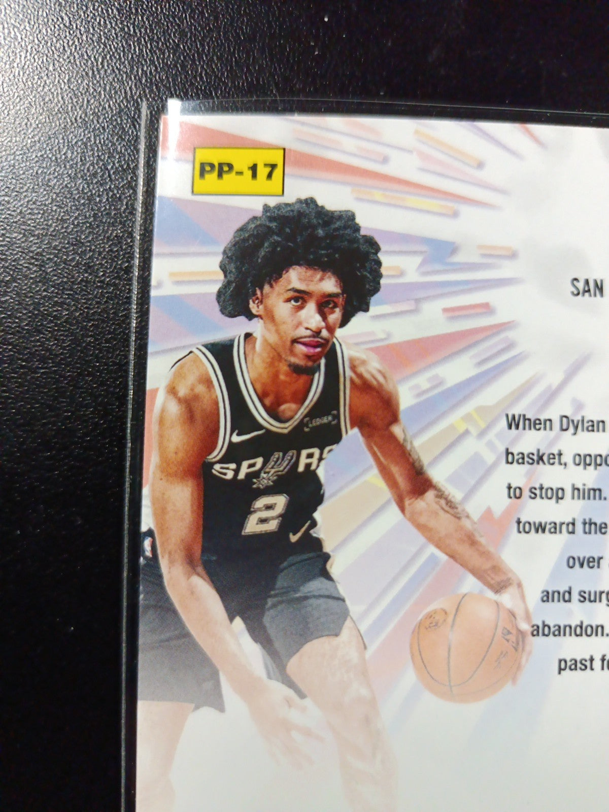 Dylan Harper Rookie Silver Foil Power Players Card 2025-26 Topps Basketball