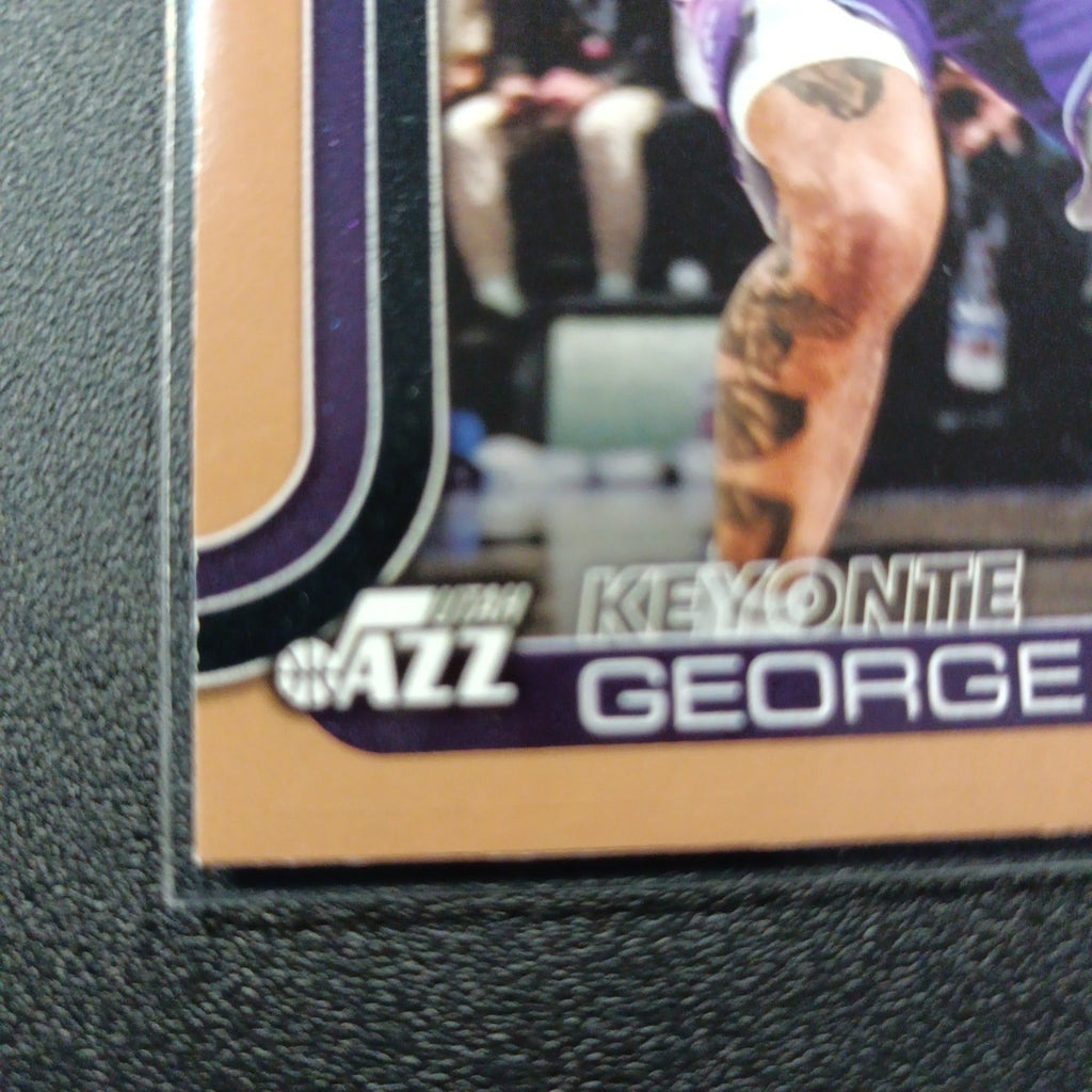 # /2025 Gold Topps Basketball 2025-26 Card Keyonte George 1849/2025 Case Hit