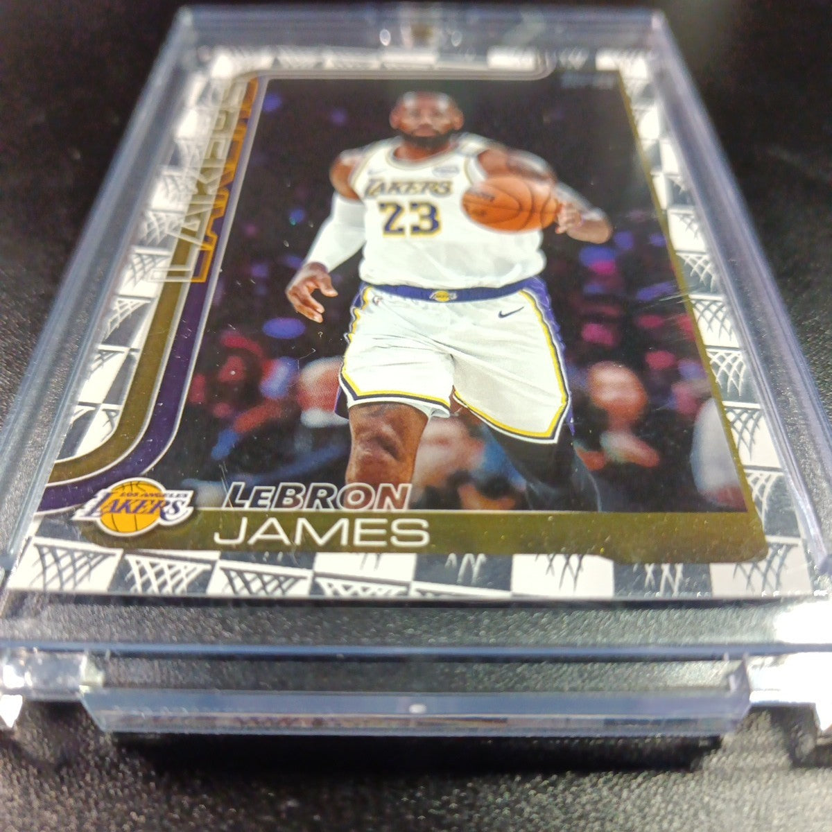 LeBron James Season Tip Off Gold Foil Card 2025-26 Topps Basketball Card Lakers