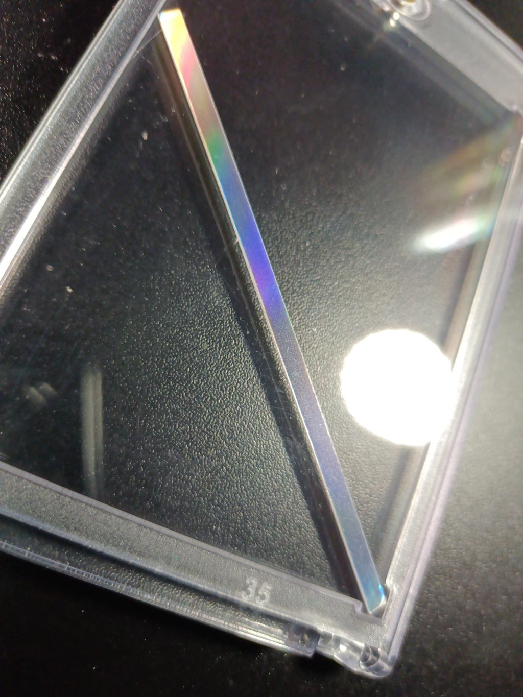 SpongeBob Factory Error Cut Trim Scrap Refractor Strip Topps Chrome Case Hit