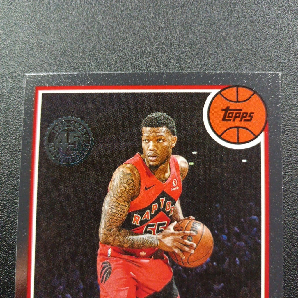 2025-26 Topps Basketball Card Alijah Martin Silver Foil 45th Anniversary