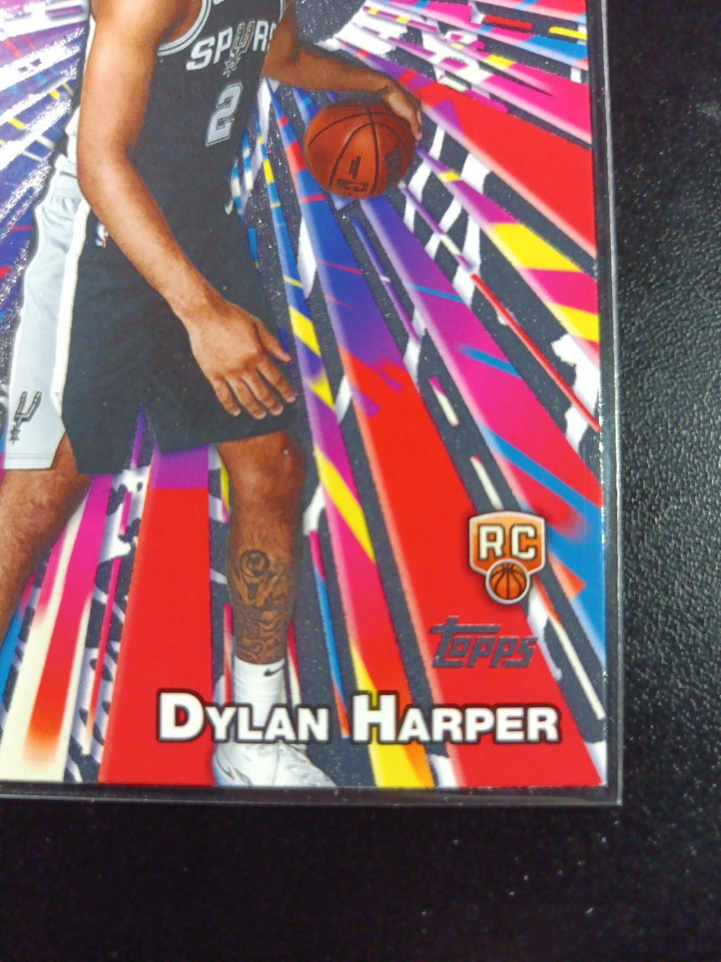 Dylan Harper Rookie Silver Foil Power Players Card 2025-26 Topps Basketball